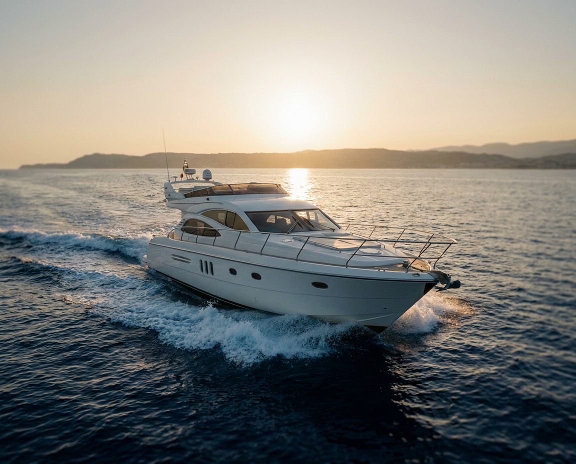 Yacht types · Motorboats — Motor yachts.
Speed, range, no sail handling.